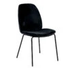 ADELIA Dining Chair - Black Velvet(Adelia Dining Chair Black) -Modern Furniture Carmendiningchairmain 800