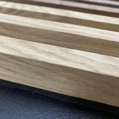 WOODFLEX Flexible Acoustic Battened Wood Slat Panel - 3 Sided Full Wrap Oak Veneer - 2700mm X 600mm(Woodflex Flexible Acoustic Wood Slat Panel 3 Sided Full Wrap Battens Oak Veneer 2700mm X 600mm) -Modern Furniture Closeup 1000 59f39d25 f34d 45a8 97e5 fd3389ab45d1