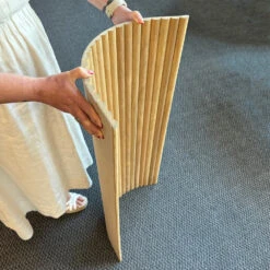 WOODFLEX Flexible Wooden Slat Under Bench Counter Panel - Oak Veneer - 900mm X 600mm - Half Round(Woodflex Flexible Wooden Slat Under Bench Counter Panel Oak Veneer 900mm X 610mm Half Round) 30 WOODFLEX Flexible Wooden Slat Under Bench Counter Panel - Oak Veneer - 900mm X 600mm - Half Round(Woodflex Flexible Wooden Slat Under Bench Counter Panel Oak Veneer 900mm X 610mm Half Round) -Modern Furniture Concave1 1000