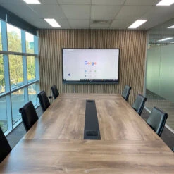 WOODFLEX Flexible Acoustic Wood Slat Wall Panel, Oak Veneer - 2700mm X 600mm(Woodflex Flexible Acoustic Wall Panel Oak Veneer) -Modern Furniture CustomerPhoto AdamWilson 800 79f20827 06e2 4e04 ac21 3257dc9c8252