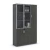 MATEES 3 Doors Display Cabinet 120CM - Grey/ Brown(Matees 3 Doors Display Cabinet 1 2m Grey Brown) -Modern Furniture DF BJSS2112 800
