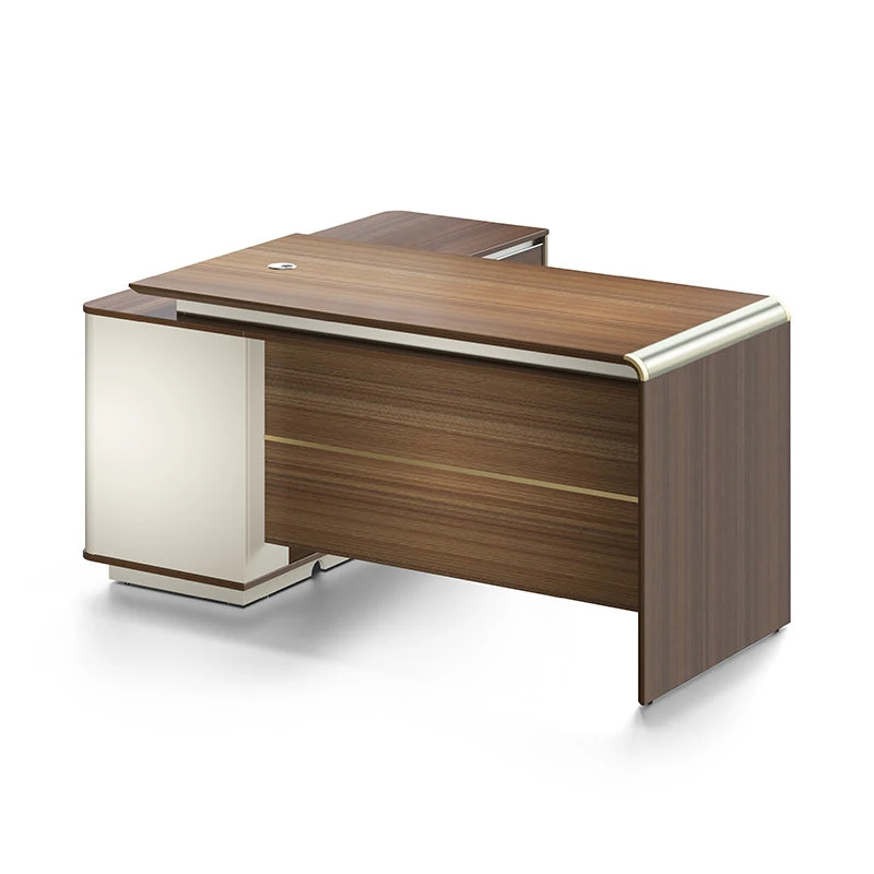 ANDERSON Executive Desk 1.6M Reversible - Hazelnut & Beige(Anderson Executive Desk 1 6m Reversible Australian Gold Oak) 4 ANDERSON Executive Desk 1.6M Reversible - Hazelnut & Beige(Anderson Executive Desk 1 6m Reversible Australian Gold Oak) - Image 2