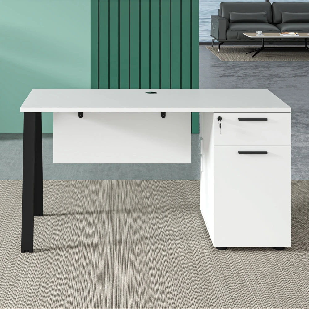 ASPEN Single Workstation 160cm - White & Black(Aspen Single Workstation 160cm White Black) 8 ASPEN Single Workstation 160cm - White & Black(Aspen Single Workstation 160cm White Black) - Image 6