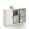 ASPEN Credenza Cabinet 120cm - White & Black(Aspen Credenza Cabinet 120cm White Black) -Modern Furniture DF DG05 S0512main 1000