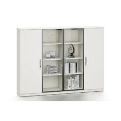ASPEN Display Wall Unit 200cm - White(Aspen Display Unit 240cm White)