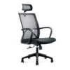ERIK Executive Office Chair With Headrest- Black(Erik Executive Office Chair With Headrest Black) -Modern Furniture DF DX6168A 1000