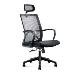 ERIK Executive Office Chair With Headrest- Black(Erik Executive Office Chair With Headrest Black)