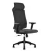 FRODE Executive Office Chair With Headrest - Black(Frode Executive Office Chair With Headrest Black) 2 FRODE Executive Office Chair With Headrest - Black(Frode Executive Office Chair With Headrest Black) -Modern Furniture DF DX6912ABLACK 1000