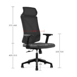 FRODE Executive Office Chair With Headrest - Black(Frode Executive Office Chair With Headrest Black) 11 FRODE Executive Office Chair With Headrest - Black(Frode Executive Office Chair With Headrest Black) -Modern Furniture DF DX6912Adms 1000