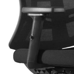 RUNE Executive Office Chair With Headrest - Black(Rune High Back Chair Black) -Modern Furniture DF DX6927ABlackcloseupA