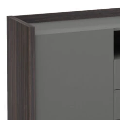 RADDIX Credenza Cabinet 160cm - Iron Grey & Brown(Raddix Credenza Cabinet 160cm Iron Grey Black) 12 RADDIX Credenza Cabinet 160cm - Iron Grey & Brown(Raddix Credenza Cabinet 160cm Iron Grey Black) -Modern Furniture DF FF S0316closeup 800