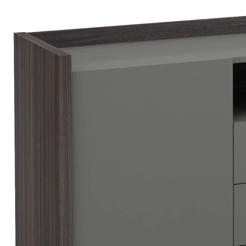 RADDIX Credenza Cabinet 160cm - Iron Grey & Brown(Raddix Credenza Cabinet 160cm Iron Grey Black) 7 RADDIX Credenza Cabinet 160cm - Iron Grey & Brown(Raddix Credenza Cabinet 160cm Iron Grey Black) - Image 5