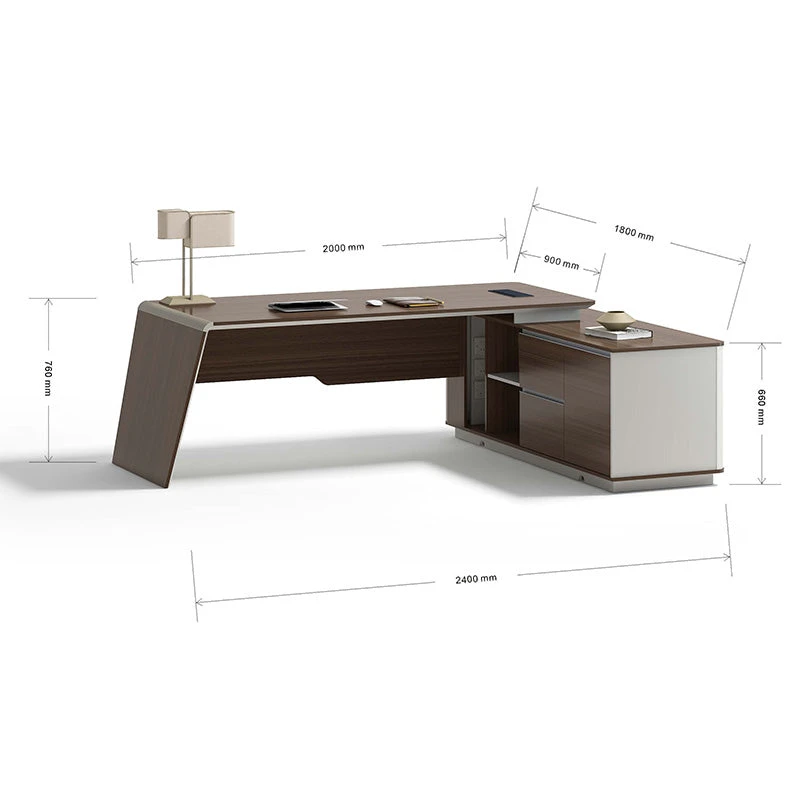 ANDERS Executive Desk Reversible Return 2.4M - Hazelnut & Beige(Copy Of Anders Executive Desk Reversible Return 2 4m Australian Gold Oak Beige 1) 18 ANDERS Executive Desk Reversible Return 2.4M - Hazelnut & Beige(Copy Of Anders Executive Desk Reversible Return 2 4m Australian Gold Oak Beige 1) - Image 16