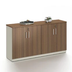 ANDERSON Credenza Cabinet 160cm - Hazelnut & Beige(Anderson Credenza Cabinet 160cm Australian Gold Oak Beige)