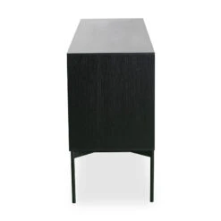 SEGAN Sideboard Buffet 160cm - Black & Grey(Segan Sideboard 160cm Black) -Modern Furniture DI J9695 14 800