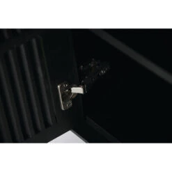 SEGAN Sideboard Buffet 160cm - Black & Grey(Segan Sideboard 160cm Black) -Modern Furniture DI J9695 close up 800