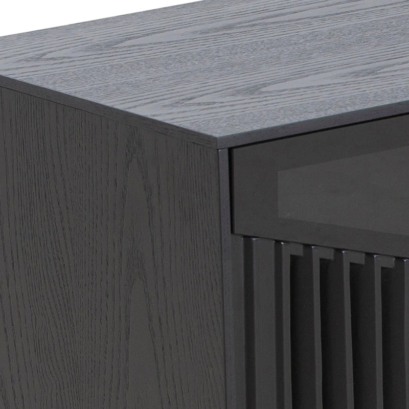 MONTANA Entertainment TV Unit 160cm - Black Ash(Montana Entertainment Tv Unit 160cm Black) 11 MONTANA Entertainment TV Unit 160cm - Black Ash(Montana Entertainment Tv Unit 160cm Black) - Image 9