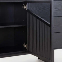 MONTANA Sideboard Buffet 160cm - Black Ash(Montana Sideboard 160cm Black) -Modern Furniture DI J9870 4a 690
