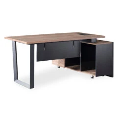 ADRIANO Executive Office Desk With Left Return 160-180cm - Light Brown(Adriano Executive Desk With Left Return 1 8m Light Brown) 29 ADRIANO Executive Office Desk With Left Return 160-180cm - Light Brown(Adriano Executive Desk With Left Return 1 8m Light Brown) -Modern Furniture EW003Main 1 Lcopy