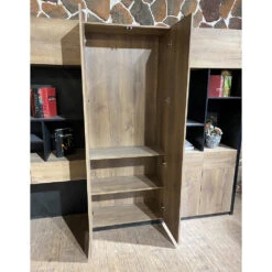 EASTON Display Unit 3.2M - Warm Oak & Black(Easton Display Unit 3 2m Mahogany Black) 20 EASTON Display Unit 3.2M - Warm Oak & Black(Easton Display Unit 3 2m Mahogany Black) -Modern Furniture EastonCentreSection 1000