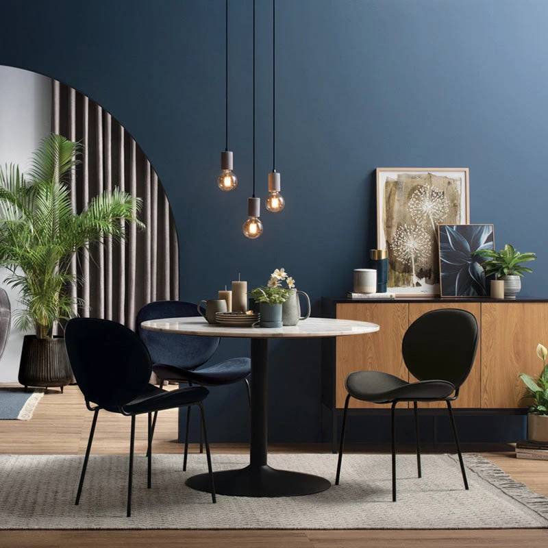 ORMER Dining Chair - Black Velvet(Ormer Dining Chair Black) 4 ORMER Dining Chair - Black Velvet(Ormer Dining Chair Black) - Image 2