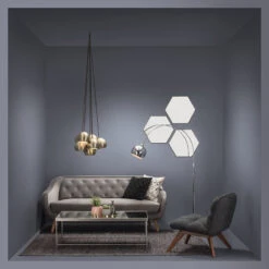 CAMEO Coffee Table Rectangular 1.2M - Mirror(Cameo Coffee Table Rectangular 120cm Mirror) -Modern Furniture Escort Feiro Cameo Slug Ikat b266c0ca b5c0 433c 8b1d 08eb6107902e