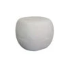 ROCCO Indoor & Outdoor Pebble Side Table Stool 50cm - White Concrete(Rocco Coffee Table 50cm White Concrete) 1 ROCCO Indoor & Outdoor Pebble Side Table Stool 50cm - White Concrete(Rocco Coffee Table 50cm White Concrete) -Modern Furniture FCT26 3
