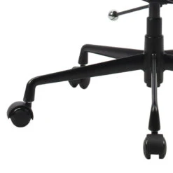 DAKIN Low Back Office Chair - Black(Dakin Low Back Office Chair Black) -Modern Furniture FOF C968 1 1037 BackView closup2 800