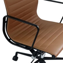 DAKIN Low Back Office Chair - Tan & Black(Copy Of Dakin Low Back Office Chair Tan Black) 13 DAKIN Low Back Office Chair - Tan & Black(Copy Of Dakin Low Back Office Chair Tan Black) -Modern Furniture FOF C968 1 1321 2Closeup 800