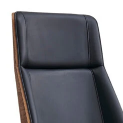 TYLER High Back Office Chair - Walnut & Black(Tyler High Back Office Chair Walnut Black) -Modern Furniture FOF SL1812A 2Blackbackrest 800