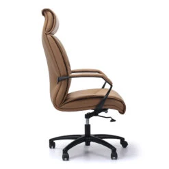 ARTURO High Back Office Chair - Tan & Black(Arturo High Back Office Chair Tan Black) -Modern Furniture FOF SL1930A c 800