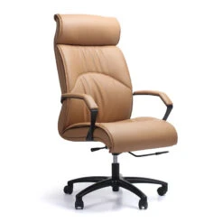 ARTURO High Back Office Chair - Tan & Black(Arturo High Back Office Chair Tan Black)