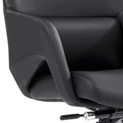 RONAN Executive Office Chair - Black(Ronan Executive Office Chair Black) -Modern Furniture FX A333 B.acu3 1000