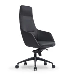 QUINN High Back Office Chair - Black(Quinn High Back Office Chair Black)