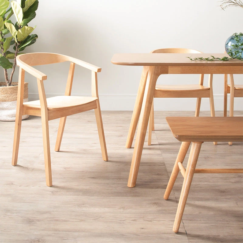 GRETA Dining Chair - Natural(Greta Chair In A Natural Finish 1) 4 GRETA Dining Chair - Natural(Greta Chair In A Natural Finish 1) - Image 2