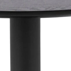 TITAN Round Coffee Table 70cm - Black(Titan Round Coffee Table 70cm Black) -Modern Furniture H000019792 c 800