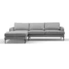 TIANA 3 Seater Sofa With Left Chaise - Grey(Tiana 3 Seater Sofa With Left Chaise Grey) -Modern Furniture HD 2188 LFrontView800