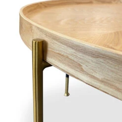 DELTA Round Coffee Table 65cm - Ash(Delta Round Coffee Table 65cm Ash) -Modern Furniture HL MK5479 B 8 800