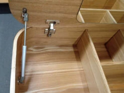 AKINO Console Dressing Table 90cm - Natural Ash Veneer(Akino Console Table 90cm Natural Ash Veneer) -Modern Furniture HL MK6154 c 800