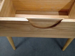 AKINO Console Dressing Table 90cm - Natural Ash Veneer(Akino Console Table 90cm Natural Ash Veneer) -Modern Furniture HL MK6154 e 800