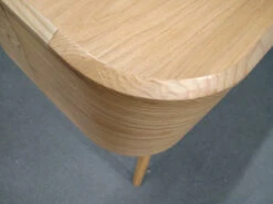 AKINO Console Dressing Table 90cm - Natural Ash Veneer(Akino Console Table 90cm Natural Ash Veneer) -Modern Furniture HL MK6154closeup 800