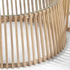 LYNNA Coffee Table80cm - Oak(Lynnai Coffee Table 80cm Natural) -Modern Furniture HP 2021041CT NSETCloseup 800 6855cd09 8f15 45c3 a82b 76925a2553f0