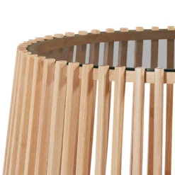 LYNNA Side Table50cm - Oak(Lynna Side Table 50cm Natural) -Modern Furniture HP 202104CT N 1closeup 800