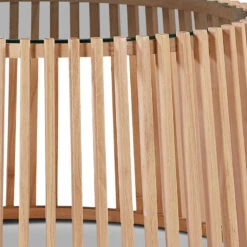 LYNNA Coffee Table80cm - Oak(Lynnai Coffee Table 80cm Natural) -Modern Furniture HP 202105CT N 1closeup2 800