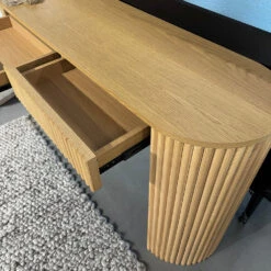 KELYN Console Table 140cm - Natural(Kelyn Console Table Natural) -Modern Furniture HP 20240401 CO N Drawer 1000