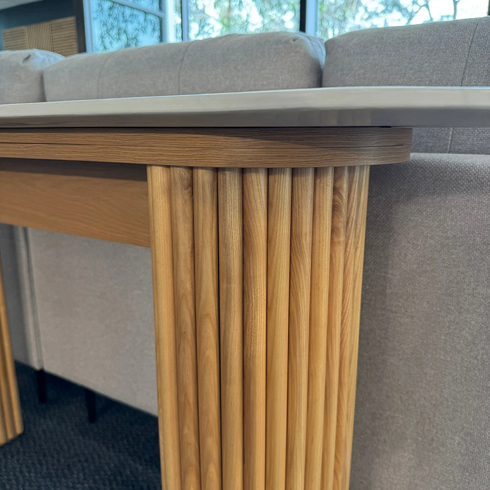 FLEUR Console Table 140cm - Oak(Fleur Console Table Black Copy) 9 FLEUR Console Table 140cm - Oak(Fleur Console Table Black Copy) - Image 7