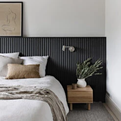 WOODFLEX WHITE PRIMED FLEXIBLE - HALF ROUND 27 - 2700mm X 600mm(Woodflex Flexible Prime Half Round 27mm 2700 X 600 X 9) -Modern Furniture Half Round 27 25 1000 1