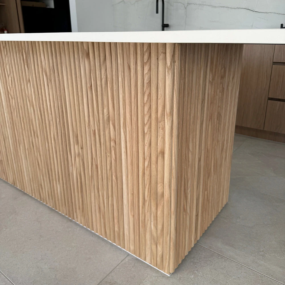 WOODFLEX Flexible Wooden Slat Under Bench Counter Panel - Oak Veneer - 900mm X 600mm - Half Round(Woodflex Flexible Wooden Slat Under Bench Counter Panel Oak Veneer 900mm X 610mm Half Round) 20 WOODFLEX Flexible Wooden Slat Under Bench Counter Panel - Oak Veneer - 900mm X 600mm - Half Round(Woodflex Flexible Wooden Slat Under Bench Counter Panel Oak Veneer 900mm X 610mm Half Round) - Image 18