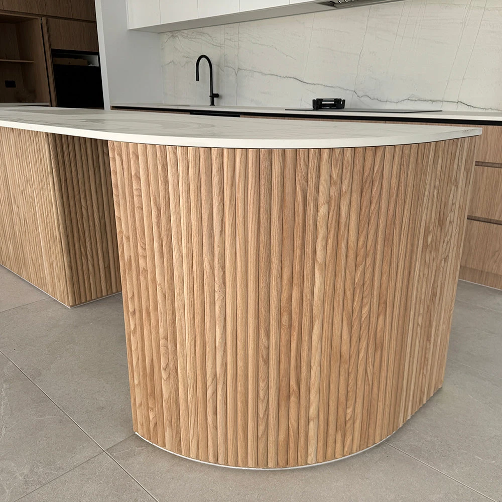 WOODFLEX Flexible Wooden Slat Under Bench Counter Panel - Oak Veneer - 900mm X 600mm - Half Round(Woodflex Flexible Wooden Slat Under Bench Counter Panel Oak Veneer 900mm X 610mm Half Round) 19 WOODFLEX Flexible Wooden Slat Under Bench Counter Panel - Oak Veneer - 900mm X 600mm - Half Round(Woodflex Flexible Wooden Slat Under Bench Counter Panel Oak Veneer 900mm X 610mm Half Round) - Image 17