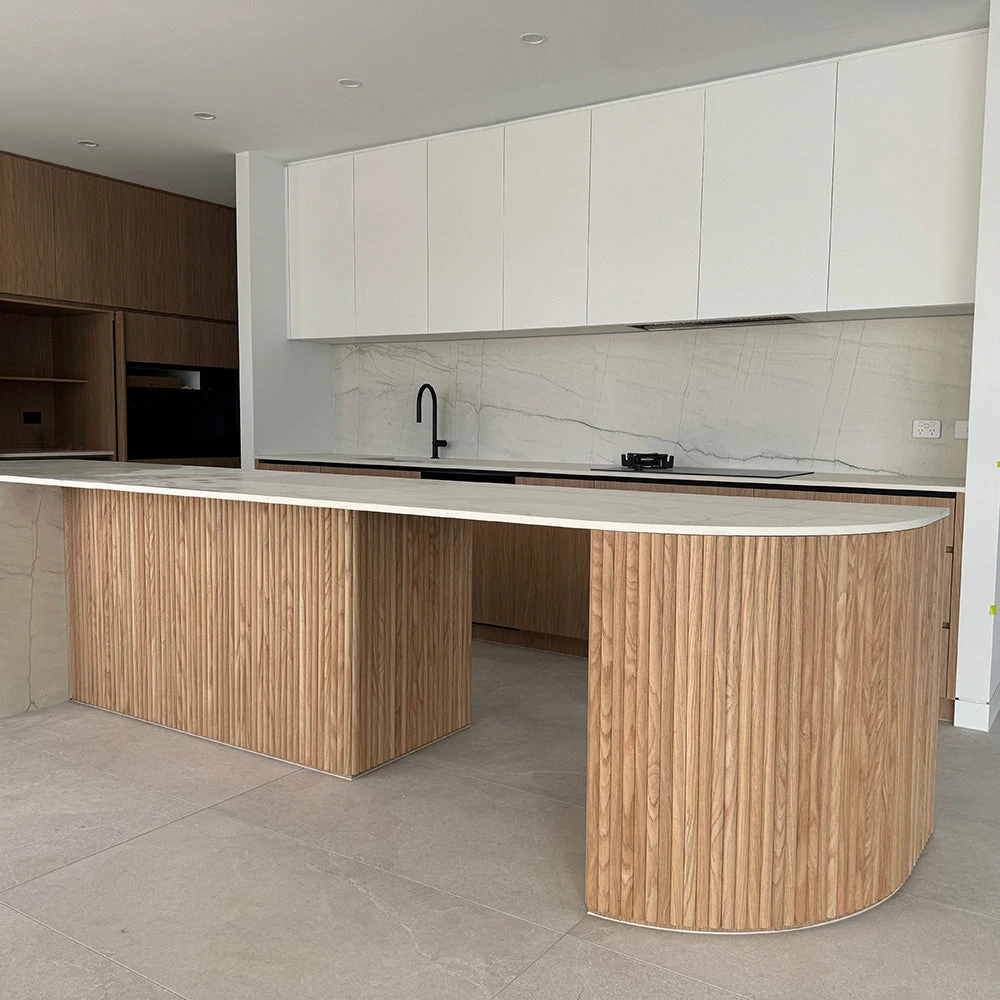 WOODFLEX Flexible Wooden Slat Under Bench Counter Panel - Oak Veneer - 900mm X 600mm - Half Round(Woodflex Flexible Wooden Slat Under Bench Counter Panel Oak Veneer 900mm X 610mm Half Round) 18 WOODFLEX Flexible Wooden Slat Under Bench Counter Panel - Oak Veneer - 900mm X 600mm - Half Round(Woodflex Flexible Wooden Slat Under Bench Counter Panel Oak Veneer 900mm X 610mm Half Round) - Image 16